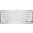 Teclado sem fio Logitech MX Keys Mini com Iluminação Inteligente, Conexão USB ou Bluetooth Easy-Switch para até 3 dispositivo