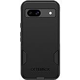 OtterBox Google Pixel 8a Commuter Series Case - BLACK, slim & tough, pocket-friendly, with port protection