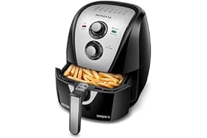 Fritadeira Sem Óleo Air Fryer 4L, Mondial, Preto/Inox, 1500W, 110V - AFN-40-BI