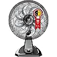 WAP FLOW TURBO Ventilador 2 em 1 Mesa e Parede 180W 50 cm 8 Pás Potente Silencioso e Econômico com 3 Velocidades 220V