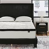 Signature Design by Ashley Queen Size Chime 12 Inch Medium Firm Hybrid Mattress with Cooling Gel Memory Foam