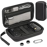 Case for BackBone, Durable Nylon Hard Shell Carrying Case with Wrist Strap, Keychain, and Mesh Pocket - Protective Storage Ca