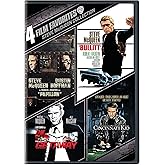 4 Film Favorites: Steve McQueen (Bullitt, The Cincinnati Kid, The Getaway: Deluxe Edition, Papillon)