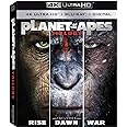 Planet of the Apes 1-3 Trilogy [4K Ultra HD + Blu-Ray + Digital] [4K UHD]