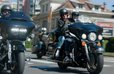 Premiero filma Furiosa je popestril sprevod in razstava Harley Davidson motorjev.