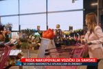 Iz 24UR ZVEČER: Roza nakupovalni vozički za samske 