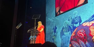 Nika Kovač v ZDA prejela nagrado: 'Obljubim, da se ne bomo ustavili'