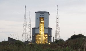 Evropska raketa Ariane 6 prvič poletela v vesolje