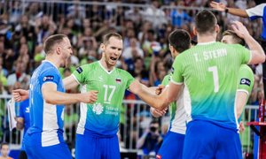 Slovenski odbojkarji po preobratu do preboja v polfinale lige narodov