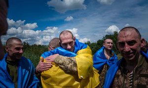 Rusija in Ukrajina prvič po več mesecih izmenjali vojne ujetnike