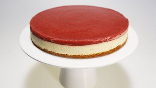 Cheesecake brez peke z jagodami (iz MasterChef Slovenija)