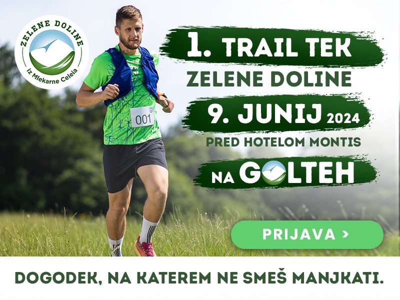 1. trail tek Zelene Doline