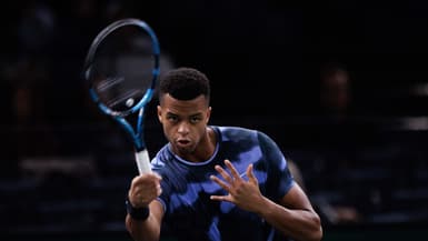 Giovanni Mpetshi Perricard lors du Masters 1000 de Bercy, le 29 octobre 2024.