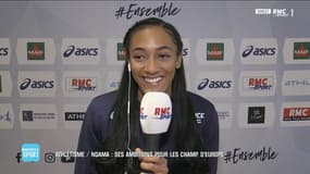 Solene Ndama : “J'espère être sur le podium du Pentathlon”