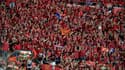 Les supporters d'Osasuna font monter la température avant le début du match