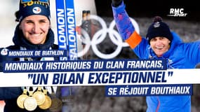 Mondiaux de biathlon : "Le bilan est exceptionnel", Bouthiaux en manque de superlatifs pour décrire le bilan historique des Tricolores