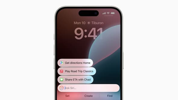 La nouvelle version de Siri, sur iOS 18
