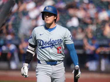 Shohei Ohtani avec les Los Angeles Dodgers le 28 mai 2024