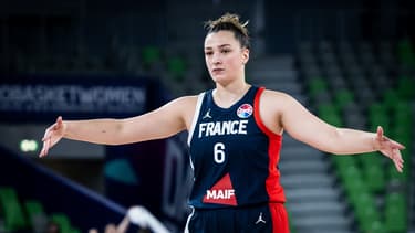 Alexia Chartereau, contre la Belgique en demi-finale, samedi 24 juin 2023