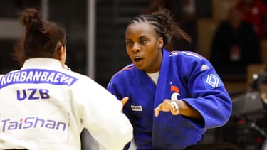 Madeleine Malonga, lors des Mondiaux de judo à Abou Dhabi, le 22 mai 2024