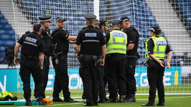 La police arrête un militant pro-palestinien avant le match Ecosse-Israël le 31 mai 2024