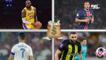 Mbappé, Benzema, Ronaldo... Le top 10 des sportifs les mieux payés en 2023-2024