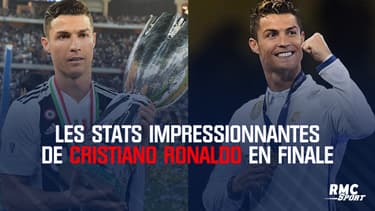 Les stats impressionnantes de Cristiano Ronaldo en finale