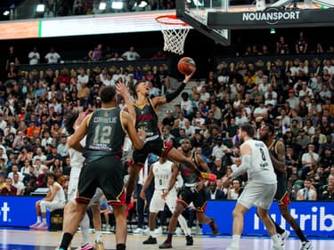 Monaco face au Paris Basket, le 9 juin 2024