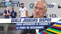 Équipe de France : Dembélé, Rabiot, Tchouameni… Deschamps fait le point sur l’infirmerie avant le Canada