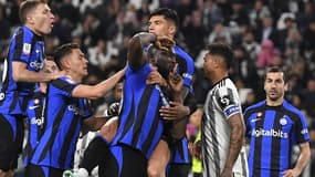 Romelu Lukaku lors du match Juventus-Inter en Coupe d'Italie, à Turin le 4 avril 2023