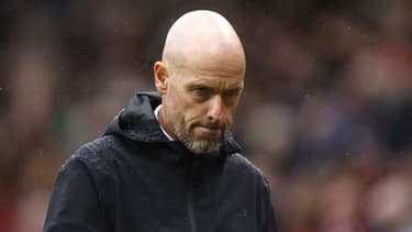 Erik ten Hag avec Manchester United, le 30 septembre 2023