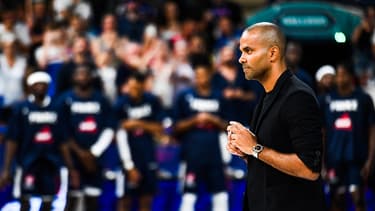 Tony Parker le 31 juillet 2023, à Pau