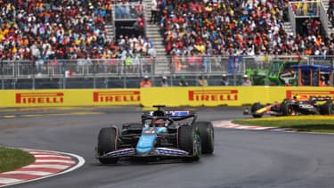 Esteban Ocon lors du Grand Prix du Canada, le 9 juin 2024