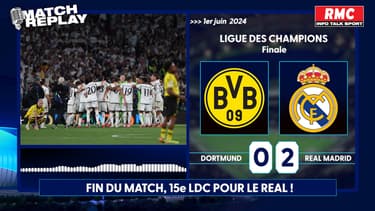 Dortmund 0-2 Real Madrid : 15e Graal européen pour les Merengue… le goal replay du match