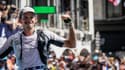 Mathieu Blanchard lors de l'UTMB 2022.