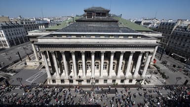 La Bourse de Paris chute