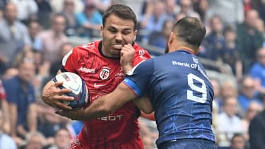 Antoine Dupont lors de Leinster-Toulouse le 25 mai 2024