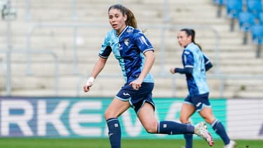 Ines Benyahia avec Le Havre en février 2024