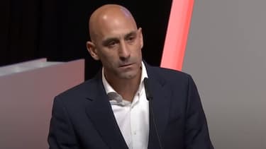 Luis Rubiales, président de la fédération espagnole de football, le 25 août 2023