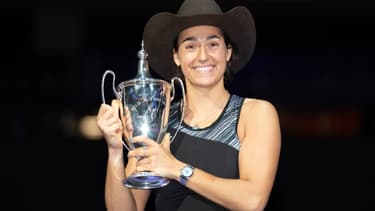 Caroline Garcia célèbre son sacre au Masters