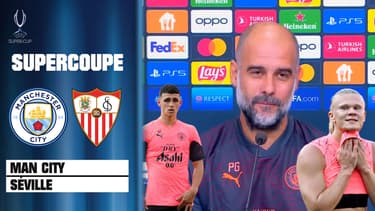 Supercoupe d’Europe : "Vous ne savez pas à quel point nous sommes heureux d’être ici", assure Guardiola