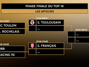 Top 14: Affiches et dates des phases finales et du barrage d'accession