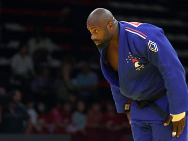 Teddy Riner au Grand Slam d'Antalya, 31 mars 2024