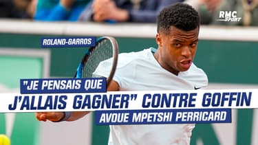 Roland-Garros : "je pensais que j'allais gagner" confie Mpetshi Perricard