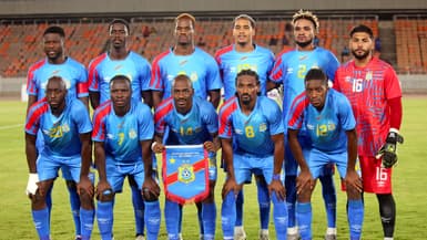 L'équipe de football de RD Congo, en Tanzanie le 9 septembre 2024