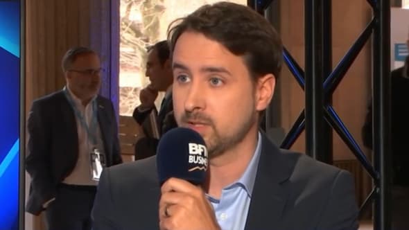 David Balland le 11 janvier 2020 sur le plateau de BFM Business