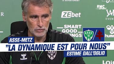 ASSE - Metz : "La dynamique est pour nous" estime Dall'Oglio