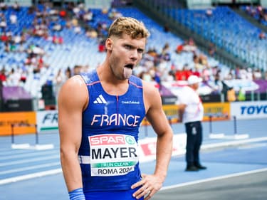 Kevin Mayer soulagé après sa qualification pour Paris 2024