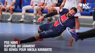 PSG Hand : Rupture du ligament du genou pour Nikola Karabatic