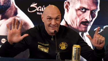 Tyson Fury le 10 avril 2024